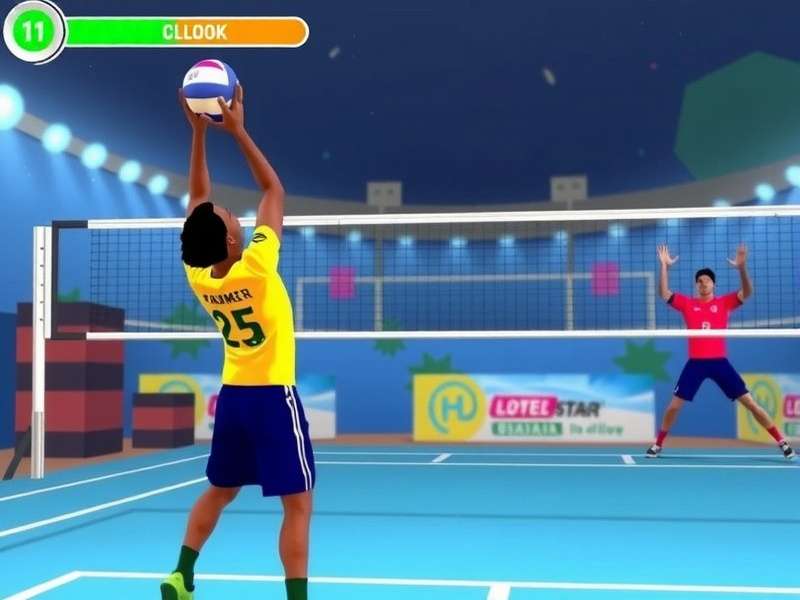 Volley Stars Hindustan Gameplay Screenshot
